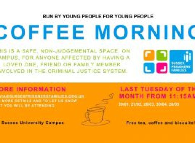 Sussex Prisoners' Families Coffee Morning